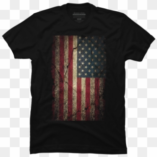 American Flag Ripped Grunge - Queen Don T Stop Me Now Shirt, HD Png Download