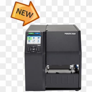 T8000 Printer With Arrow Panel On Left Arrow - Printronix T8000, HD Png Download