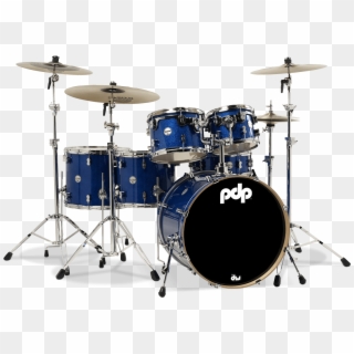 Drums Png Transparent Background - Pdp Blue Drum Set, Png Download