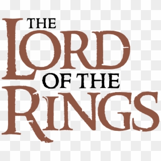 The Lord Of The Rings Logo Png Transparent - Lord Of The Rings Logo Vector, Png Download