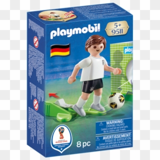 Soccer Player - Germany - Playmobil 9511, HD Png Download