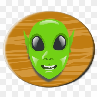 Alien Head Cartoon Monster Png Image - Extraterrestrial Life, Transparent Png