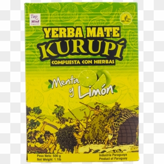 Kurupi Compuesta Menta Y Limon 0,5kg - Yerba Mate Kurupi Catuaba, HD Png Download