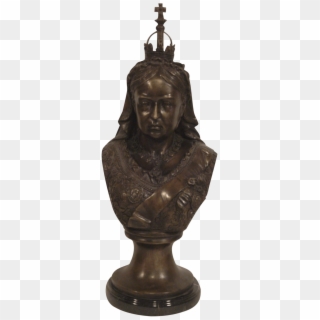 Queen Victoria Bronze Bust - Bronze Sculpture, HD Png Download