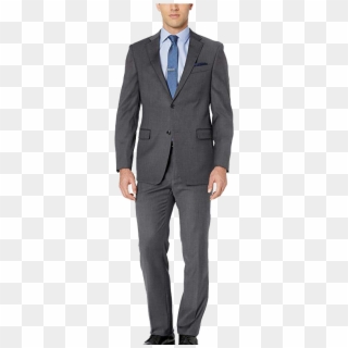 Modern Fit Charcoal Grey Suit By Tommy Hilfiger - Grey Suits, HD Png Download