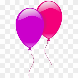 Party Balloons Two - Party Balloons Vector Png, Transparent Png