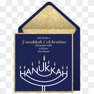 Hanukkah Menorah Online Invitation - Sign, HD Png Download