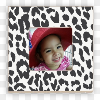 Snow Leopard Coal - Picture Frame, HD Png Download