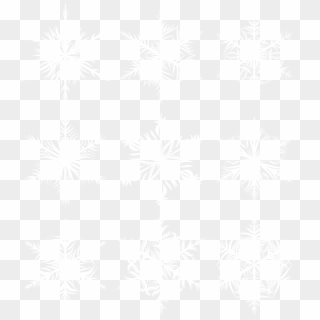 Snowflake Set Clip Art Png Image, Transparent Png
