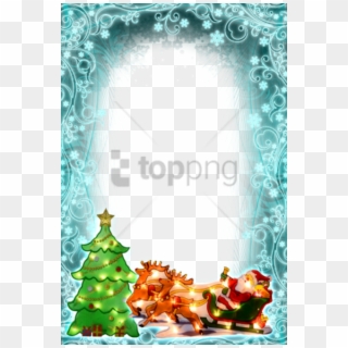 Free Png Christmas Decoration Metallic Light Up Sign - Christmas Tree, Transparent Png