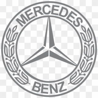 Mercedes Benz Logo - Vintage Mercedes Benz Logo, HD Png Download
