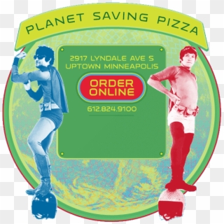 Galactic Pizza - Poster, HD Png Download