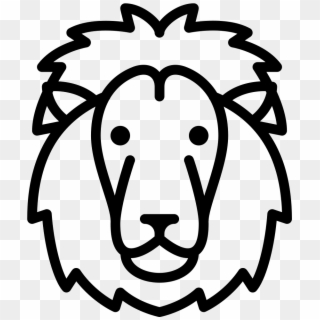 Lion Head Comments - Icon, HD Png Download