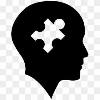 Bald Head With Puzzle Piece Comments - Puzzle Piece In Head, HD Png Download