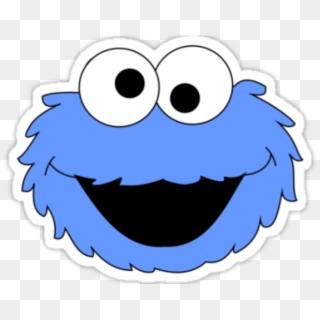 Cookie Monster Clipart Logo Png - Sticker De Plaza Sesamo, Transparent Png
