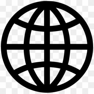 Web Globe Icon Png, Transparent Png