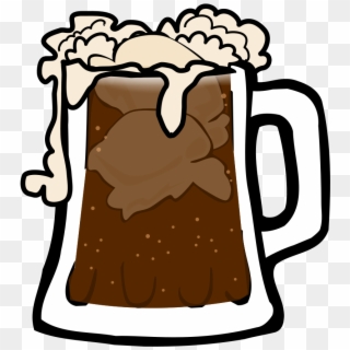 Beer Mug Icon - Root Beer Float Clipart, HD Png Download