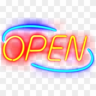 Miscellaneous - Neon - Open Neon Sign Png, Transparent Png