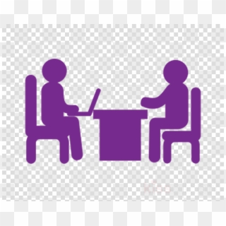 Two People Talking Icon Clipart Computer Icons Clip - Bow Tie Vector File, HD Png Download