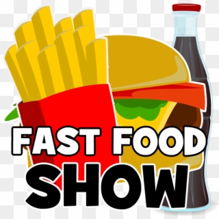 Fast Food Show Logo Splash - French Fries Clip Art, HD Png Download