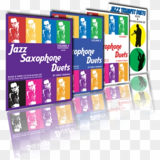“greg Fishman's Jazz Saxophone Duets Is Perfect For - Graphic Design, HD Png Download