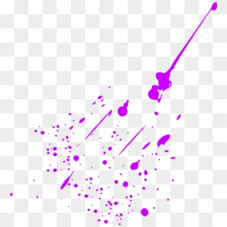Picture Free Purple Paint Splatter Png For Free - Blue Paint Splatter Png, Transparent Png