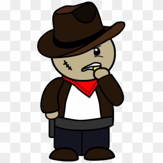 Big Image - Cartoon Cowboy Png, Transparent Png