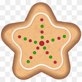 Christmas Gingerbread Cookie Png Clip Art - Konfirmasjon Bordkort Gutt, Transparent Png