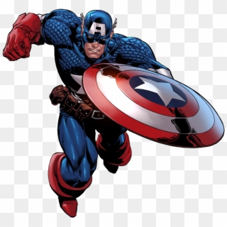 Marvel Captain America - Capitan America Comic Png, Transparent Png