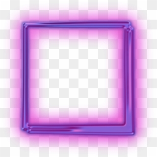 Box Purplesquare Freetoedit - Neon Square Transparent Background, HD Png Download
