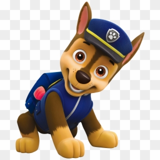 Paw Patrol Chase Png Cartoon Image - Clipart Paw Patrol Characters Png, Transparent Png