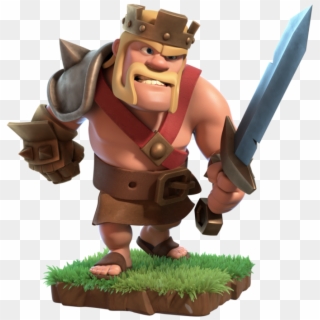 Png Free Library Image King Info Png Clash Of Clans - Клеш Оф Кланс Король Варваров, Transparent Png