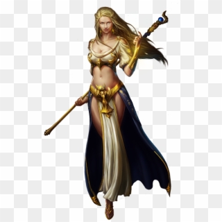 Female Wizard Pathfinder - Woman Warrior Png, Transparent Png