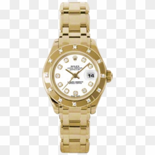 New Rolex Ladies Masterpiece Pearlmaster Watch - Rolex 80319, HD Png Download