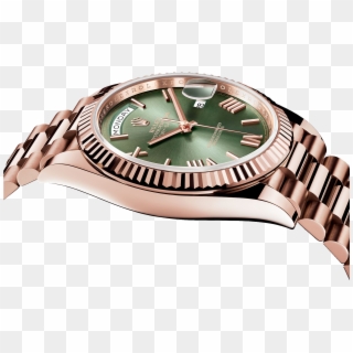 Daytona Datejust Malachite Watch Rolex Submariner Green - Day Date Couple Eolex, HD Png Download