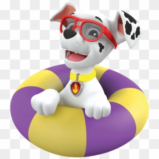 Marshall In The Pool Paw Patrol, HD Png Download