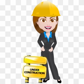 Construction Women Cliparts - Cartoon Business Png, Transparent Png