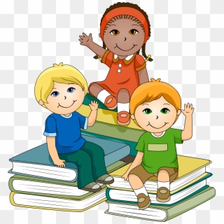 For > Children Learning In - Clipart Kids School, HD Png Download