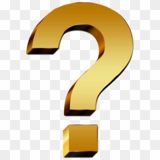 Question Question Mark Gold - Questions Png Icon Gold, Transparent Png