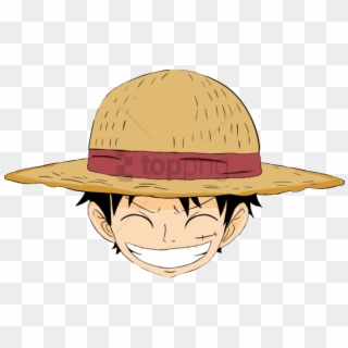 Free Png Kepala Luffy Png Images Transparent - Kepala Luffy One Piece, Png Download