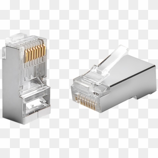 Connectors/plugs Cat5e Shielded Rj45 Modular Plug Designed - Rj45 Png, Transparent Png