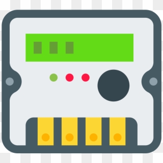 Electronics Clipart Voltmeter - Energy Meter Icon, HD Png Download