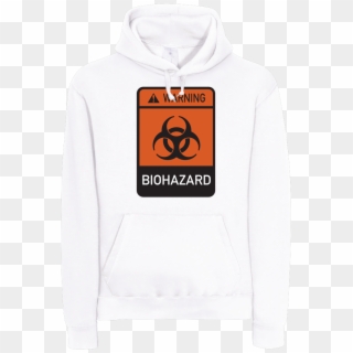 Biohazard Sweatshirt B&c Hooded, HD Png Download