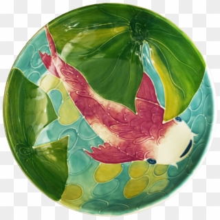 12 Pasta Bowl Tropical Koi Fish - Sphere, HD Png Download