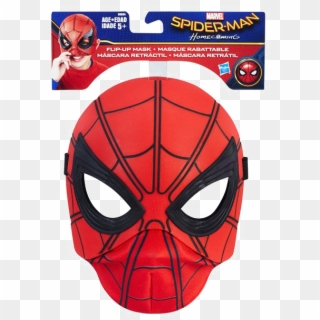 Spider-man Mask Transparent Image - Spider Man Flip Up Mask, HD Png Download