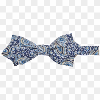 Get The Liberty Henry Bowtie In Blue Online - Paisley, HD Png Download