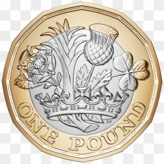 Brand New 12-sided Pound Coin - New 1 Pound Coin, HD Png Download