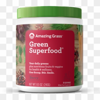 Amazing Grass Green Superfood Antioxidant, HD Png Download