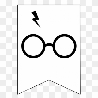 Harry Potter Banner Free Printable Decor - Printable Harry Potter Lightning Bolt, HD Png Download