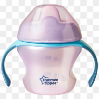 First Sips Transition Cup Pink - Tommee Tippee First Sips Soft Transition Cup, HD Png Download